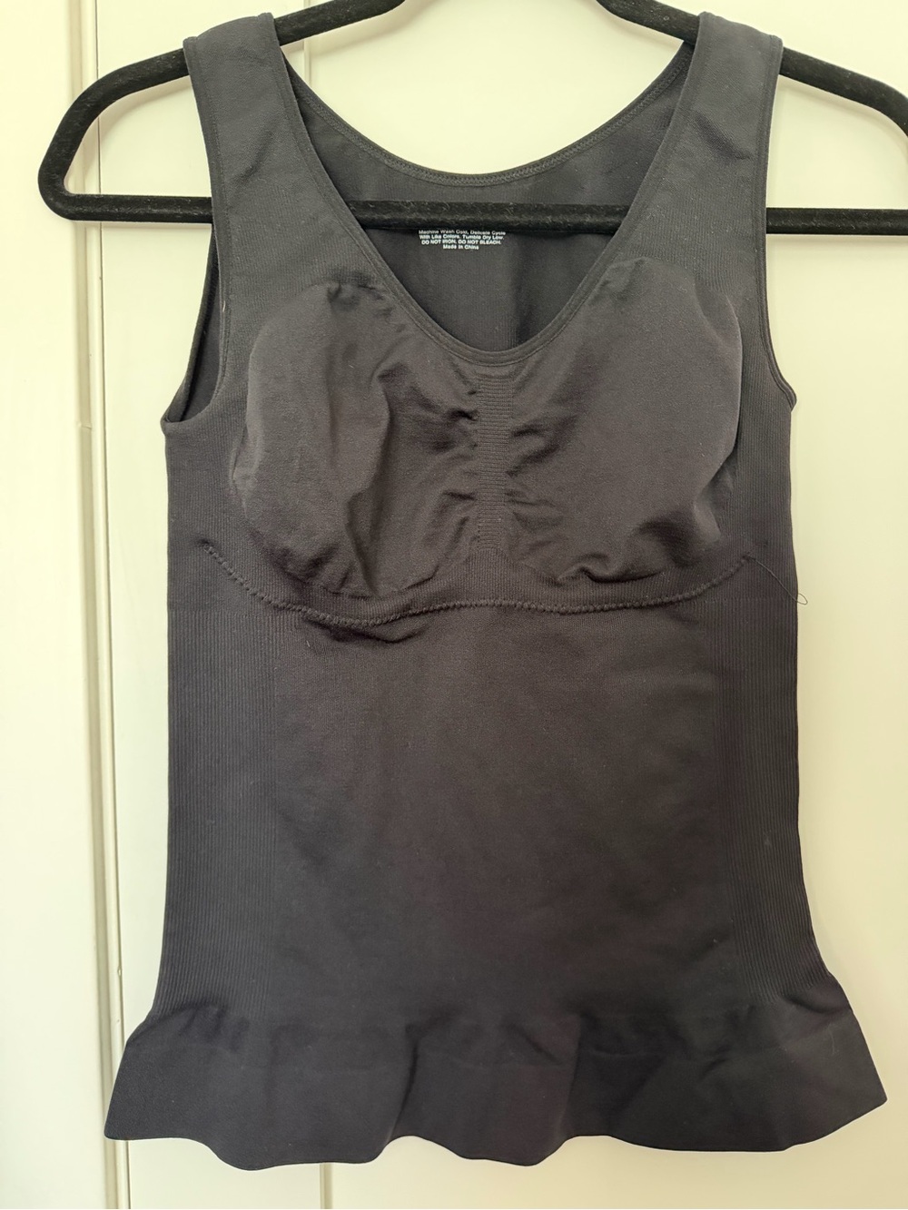 Camishape Black Seamless Tank Shapewear Top - Women Intimates